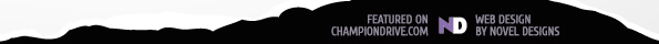 Featured on Championdrive.com - Web Design by Novel Designs